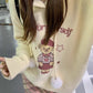 cute bear long-sleeved sweater     S4752