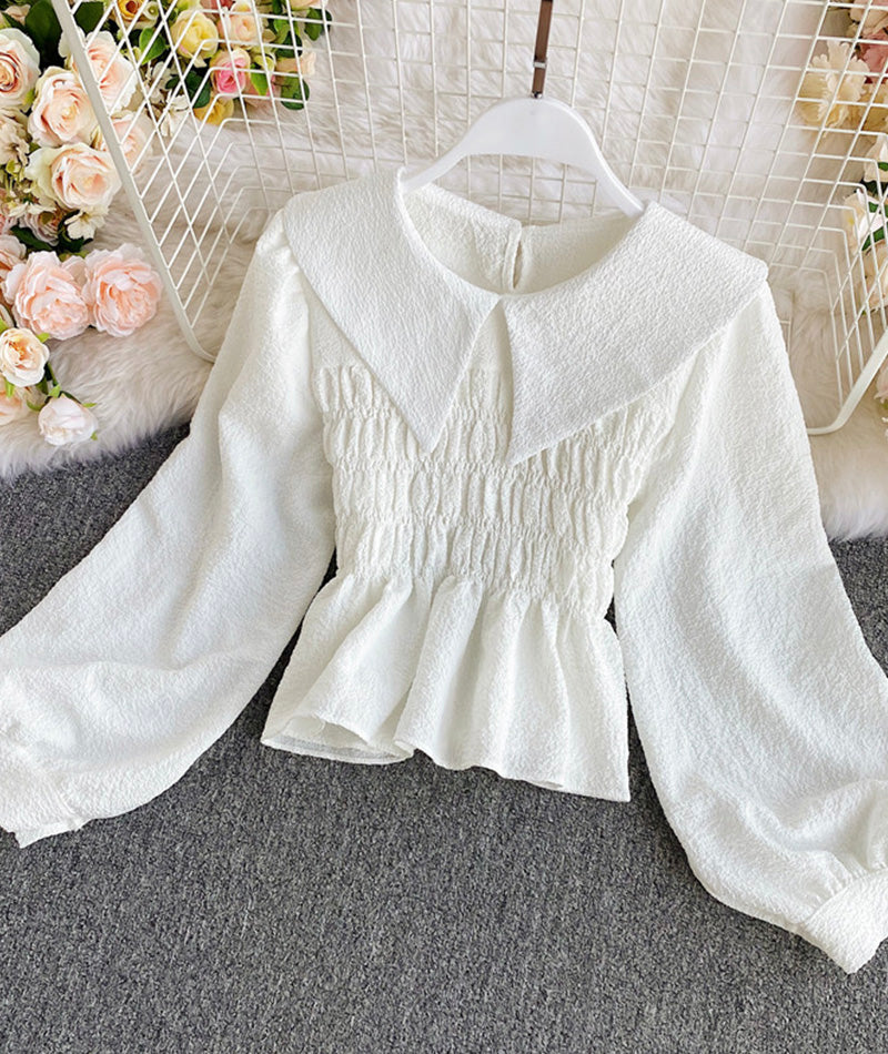 Cute Long Sleeve Tops     S4391