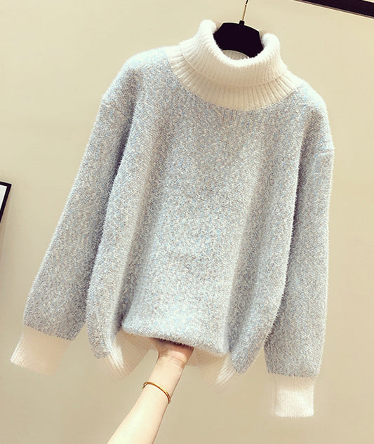 Sweater Cute Turtleneck Sweater    S4372