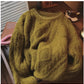 round neck sweater for women new outer wear  long-sleeved top     S4842