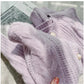 Sweater jacket women's chic soft long-sleeved knitted cardigan top      S4841