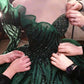 Green Ball Gown dress, evening gowns long prom dress     S3486
