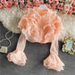 new style layered ruffled organza shirt for women see-through top with bell sleeves      S4234
