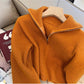Autumn soft sweater jacket for women knitted cardigan     S4844