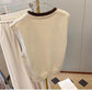 Retro knitted cardigan vest for women new vest top     S5028