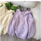 Solid color half-zip sweater for women long-sleeved sweater     S4899