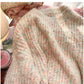 Rainbow polka dot pullover sweater for women     S4849