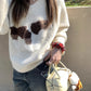 round neck long-sleeved sweater     S4751