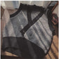 Sweater vest for women spring loose outer design v-neck knitted vest top      S5010