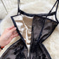 Vintage Dress,spaghetti Strap Dress,little Black Dress      S4477