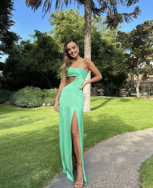 Green Formal Evening Dresses Long Prom Dresses        S3814