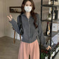 New style knitted cardigan jacket sweater for women     S3405