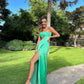 Green Formal Evening Dresses Long Prom Dresses        S3814