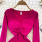 V-neck short dress       S3945