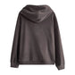 zippered hooded jacket      S4761