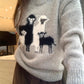 Cute soft sweater round neck top     S4750