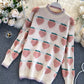 Sweet Strawberry Sweater      S4377