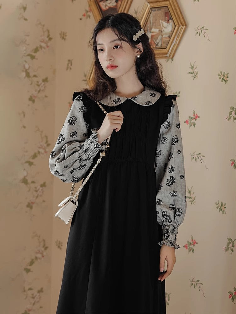 Women's Long Sleeve Dress    S3463