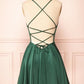 Elegantes Short Prom Dresses, Green Party Dresses       S2971