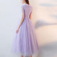 High Neck Tulle Lace Prom Dress Tulle Lace Homecoming Dress     S3268