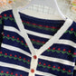 Sweet Cardigan Long Sleeve Sweater      S4370