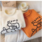 cartoon round neck sweater for women new style long-sleeved sweater trendy    S4876