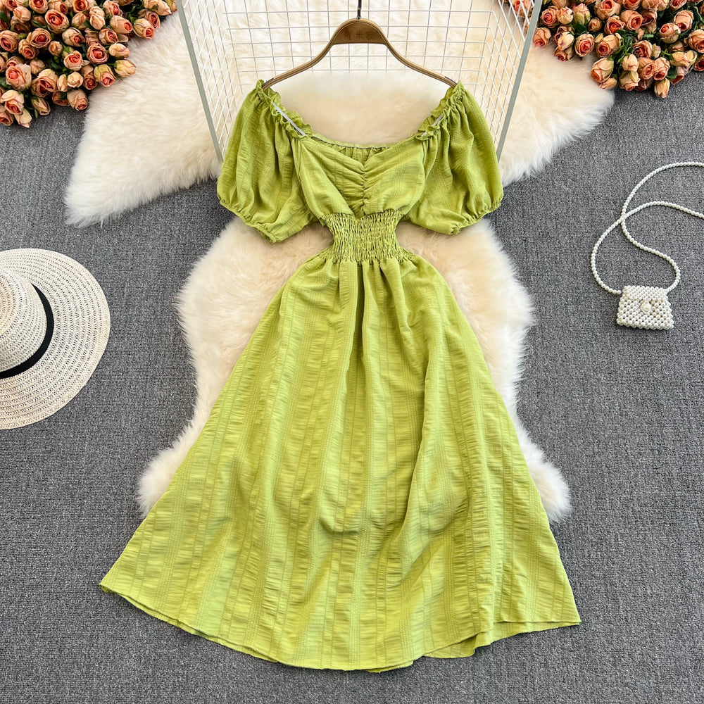 Cute A Line Short Dress Fashion Dress     S4447