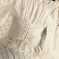 Stylish Off The Shoulder Long Sleeves Slim Top Blouse     S4387