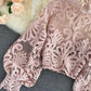 Stylish hollow lace top puff sleeve top     S2537