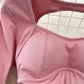 Hot girl's sexy design, long-sleeved dress       S3897