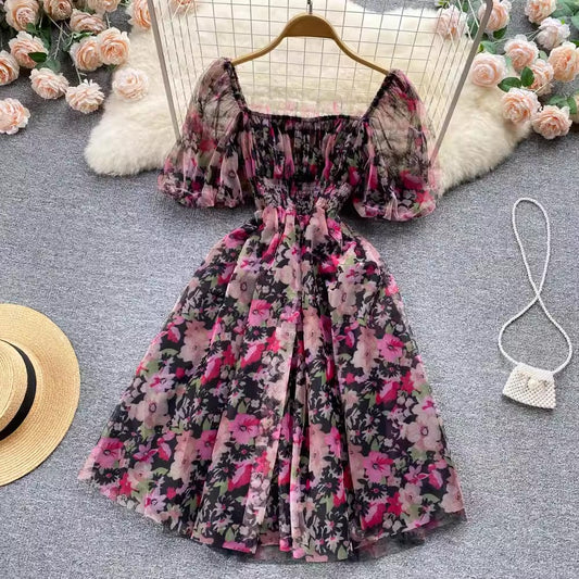 new floral sweet little fairy dress    S4494