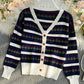 Sweet Cardigan Long Sleeve Sweater      S4370