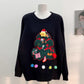 Christmas tree sweater design knitted top     S4737