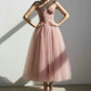 Simple Pink Party Dress, Prom Dress    S2593