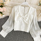 Cute Bow Top      S4393