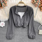 Short T-Shirts for Women, Fashionable and Chic Short Tops     S3922
