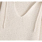 New vintage fashion long sleeve hooded loose knit sweater     S2511