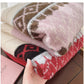 Retro jacquard round neck sweater for women knitted shirt    S4874