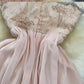 Sweet Spagheti Strap Dress, Gentle Dress, Temperament Long Dress, A Line Swing Dress,pink Cute Dress      S4406