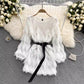French dress chic and elegant A-line skirt      S4512