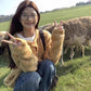 New sweater women's design knitted cardigan loose autumn and winter top jacket   S3381