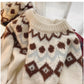 Fashionable jacquard sweater for women design new style      S4803