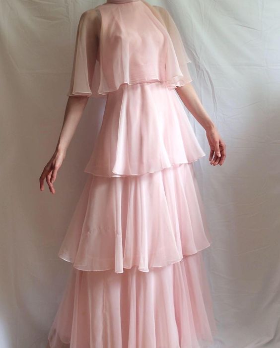 Pink tulle prom dress, formal dresses, pink party dress     S2862