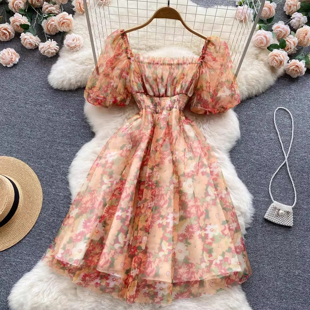 new floral sweet little fairy dress    S4494