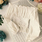 Stylish Off The Shoulder Long Sleeves Slim Top Blouse     S4387