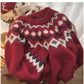 Fashionable jacquard sweater for women design new style      S4803