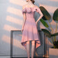 Simple V Neck Short Prom Dress, Homecoming Dress     S3280