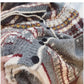 jacquard sweater jacket for women design knitted cardigan   S4806