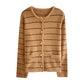 Sweet knitted cardigan round neck sweater jacket    S4728