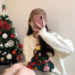 Christmas tree sweater design knitted top     S4737